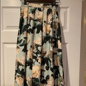 Floral skirt